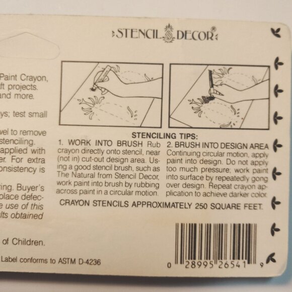 Artist Paint Crayon Forrest Green Stenciler 26541 - Picture 6 of 7